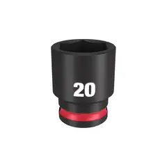 MILWAUKEE - Dado de Impacto 6 Puntos Std 0.375 Pulgadas X 20 mm