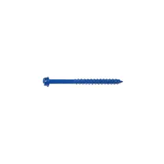GENERICO - Tornillo Hexagonal de Ranura Azul 0.25x3-0.635cm