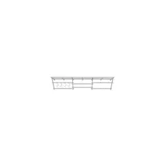 EASY TRACK - Kit Sistema de Almacenamiento de Estantes Ultimate W/4 Bh&20 Uh 243.840cm
