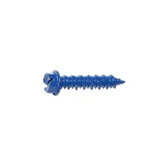 GENERICO - Tornillo Hexagonal de Ranura Azul 0.25x1-0.635cm