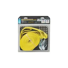 PROSOURCE - Correa de Remolque Alta Resistencia con Gancho de 5.08cm x 7.62m