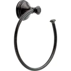 DELTA FAUCET - Toallero Negro de Aro para Pared ?79746-rb Del