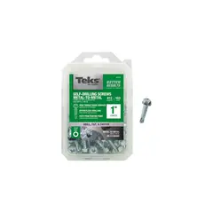 TEKS - Tornillo Autoperforante Hexagonal de Metal N. 12 x 2.54 cm