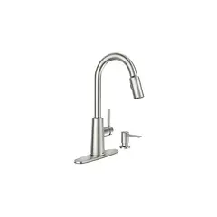 MOEN - Grifo para Cocina con Caída Nori Monocomando Acero Inoxidable