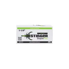STINGER - Grapa Neumática con Tapa 3.17 cm