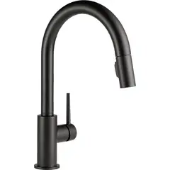 DELTA FAUCET - Grifo de Cocina Negro Mate 9159-bl-dst Delta F