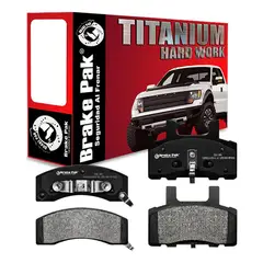 GENERICO - Pastillas de Frenos Brake Pak para Gmc Yukon