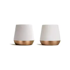 FELLOW - Pack de 2 Tazas de Café. Blanco Mate Big Jo' m