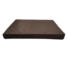 BORDER - Cama para Perro Antimordidas Strong 120x80x10cm Extra Grande Café