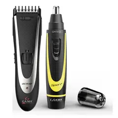 GAMA - Combo Recortadora de Pelo Gc 542 Sport - Gnt512 Sport 110v