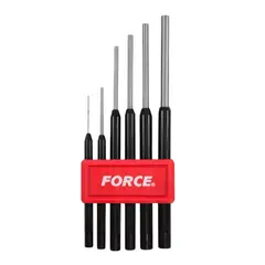 FORCE - Juego de Punzones Botadores 6 Piezas 2-8 mm