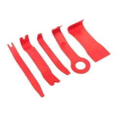 FORCE - Juego de Herramientas 5 Piezas para Remover Fijadores Plásticos Tapicería