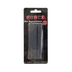 FORCE - Juego de Piedras para Bruñidor Cilindros 3 Piezas 046208 100x10x8mm