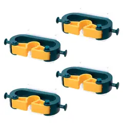 ESSENZA - Organizador De Escobas Y Traperos Plástico Set X 4 Unidades