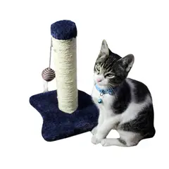 MAOS PETS - Rascador Para Gatos Carica 30x30x30cm Pequeño Petroleo