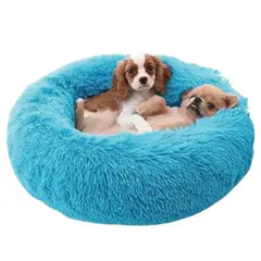 MAOS PETS - Cama Dona Para Gato 60x60x20cm Mediana Azul