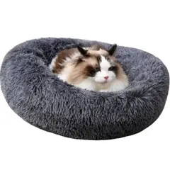 MAOS PETS - Cama Dona Para Gato 50x50x15cm Pequeña Gris