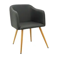 OR DESIGN - Silla Charla Bm con Brazos Grafito