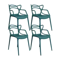 OR DESIGN - Set X4 Silla Solna Negro