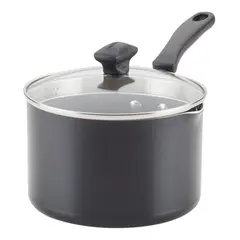 FARBERWARE - Perol 18Cm 2.8L Antiadherente Diamondmax® Negra