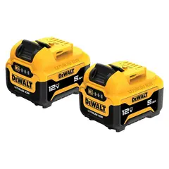 DEWALT - Set x 2 Baterías 12V 5Ah