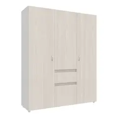 MADERKIT - Closet Mary 200x160x50cm Niebla Blanco