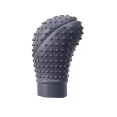 GENERICO - Pomo Forro Relieve Perilla Palanca Camb Gris