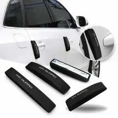 GENERICO - Protector Borde Puertas Laterales Negro