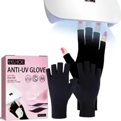 GENERICO - Guantes Protectores para Lamparas Uv Uñas Semipermanente