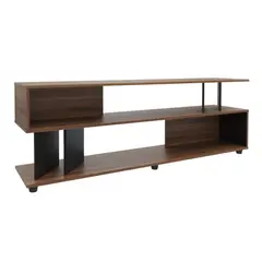 JUST HOME COLLECTION - Mesa tv zag 56x160x35 cm gales wengue