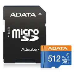 ADATA - Memoria Micro Sd 512gb A1 Premier Microsdxc/sdhc Uhs-i Clase 10
