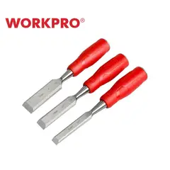 WORKPRO - Juego Formones Madera 3pcs