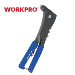 WORKPRO - Remachadora Robusta 4 Boquillas