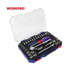 WORKPRO - Juego Rachet 3/8 pulgadas 48 piezas