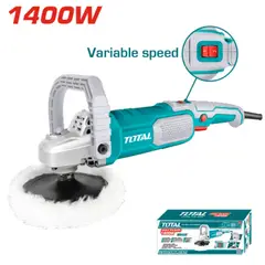 TOTAL TOOLS - Polichadora 7 Pulgadas 1400W 110V/60hz con Pad Utp11418018