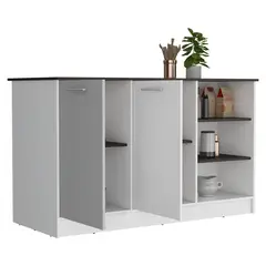 RTA DESIGN - Isla de Cocina 150 Rta Ginger Milan Blanco