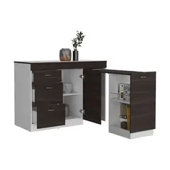 RTA DESIGN - Mueble Inferior Cocina Grecia Rta Blanco Milan