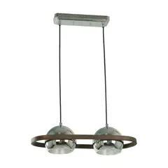 DESIGNERS LIGHTING - Lámpara de Techo 2 Luces E27 40w Cromo