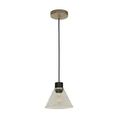IKELITE - Lámpara de Techo 1 Luz E27 Dorado