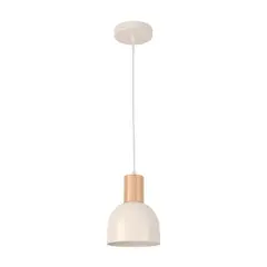 IKELITE DESIGN - Lámpara Colgante 1 Luz E27 40w Blanco