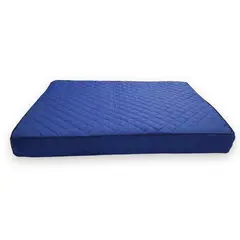 BORDER - Cama para Perro Outdoor 70x50x10cm Pequeña Verde Azul Oscuro