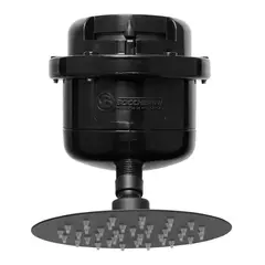 BOCCHERINI - Ducha Electríca Fusión Negra Dirigible Slim 220 Voltios