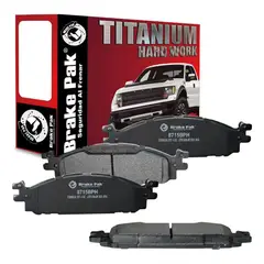 GENERICO - Pastillas de Frenos Marca Brake Pak para Ford Taurus