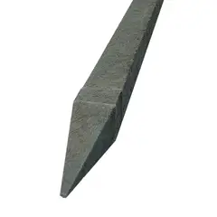 MADERPLASTICOL - Poste de Madera Plástica con Punta 8 X 8 X 210 cm