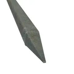 MADERPLASTICOL - Poste de Madera Plástica con Punta 7 X 7 X 200 cm