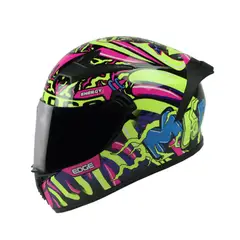 EDGE HELMETS - Casco Edge Denver Motoloco Verdeneon Txl