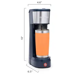 CHEFMAN - Cafetera Instacoffee Max Azul Mistico