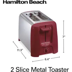 HAMILTON BEACH - Tostadora de Ranura Extraancha
