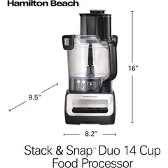 HAMILTON BEACH - Procesador de Alimentos y Verduras