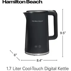 HAMILTON BEACH - Hervidor de Te Eléctrico con Control de Temperatura